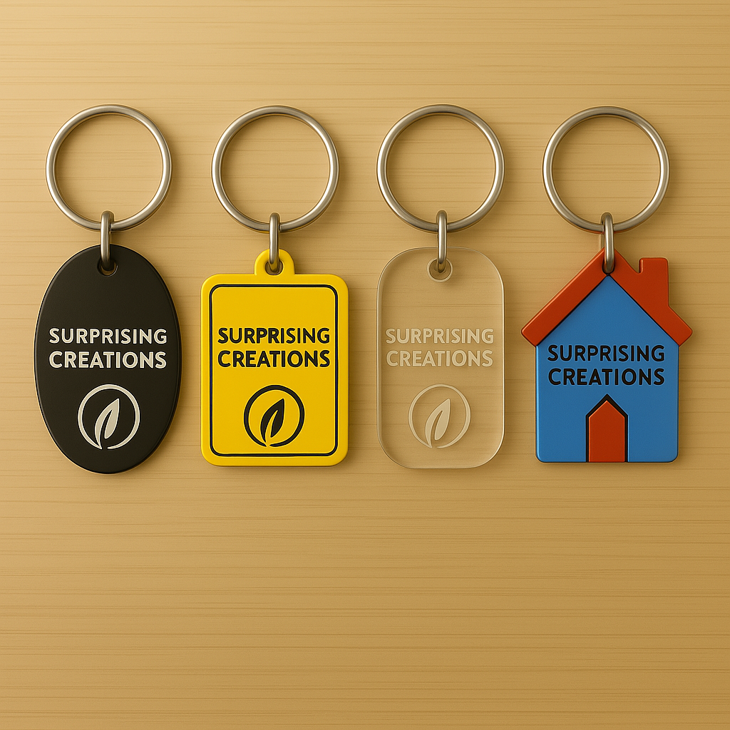 Plastic Keychains